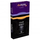 Разноцветные презервативы DOMINO Colour Beauty - 6 шт. - Domino - купить с доставкой во Владикавказе