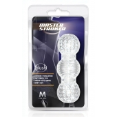 Прозрачный фигурный мастурбатор Master Stroker - Blush Novelties - во Владикавказе купить с доставкой