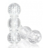 Прозрачный фигурный мастурбатор Master Stroker - Blush Novelties - во Владикавказе купить с доставкой