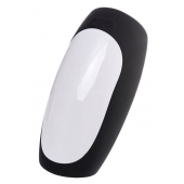 Черно-белый перезаряжаемый мастурбатор Erotist Hailstorm - Erotist Adult Toys - во Владикавказе купить с доставкой