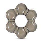 Дымчатое эрекционное кольцо Stay Hard Thick Bead Cock Ring - Blush Novelties - во Владикавказе купить с доставкой