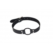 Черный кляп-кольцо Modesty - Lola Games - купить с доставкой во Владикавказе