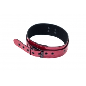 Бордовый ошейник Eccentric - Lola Games - купить с доставкой во Владикавказе