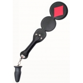 Шлёпалка  Бубны  с анальным плагом - LOVETOY (А-Полимер) - купить с доставкой во Владикавказе