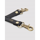 Черный фиксатор для манжет Bound to You Faux Leather Hogtie - Fifty Shades of Grey - купить с доставкой во Владикавказе