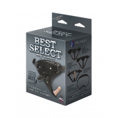 Пояс HARNESS BEST SELECT с вагинальной пробкой - LOVETOY (А-Полимер) - купить с доставкой во Владикавказе