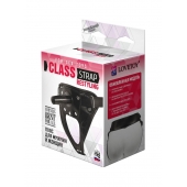 Черный пояс для насадок CLASS STRAP Restyling - LOVETOY (А-Полимер) - купить с доставкой во Владикавказе