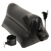 Надувная любовная подушка Portable Triangle Cushion с аксессуарами - Orion - купить с доставкой во Владикавказе