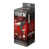 Реалистичный страпон Woman Midi с вагинальной пробкой - 19 см. - LOVETOY (А-Полимер) - купить с доставкой во Владикавказе