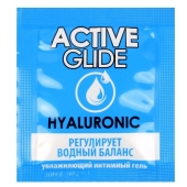 Лубрикант на водной основе Active Glide с гиалуроновой кислотой - 3 гр. - Биоритм - купить с доставкой во Владикавказе