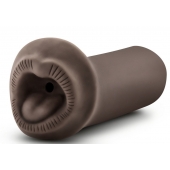 Коричневый мастурбатор-ротик Naughty Nicole - Blush Novelties - во Владикавказе купить с доставкой