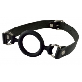 Черный кляп-рамка на регулируемых ремешках - Sitabella - купить с доставкой во Владикавказе