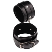 Черные оковы Classic Ankle Cuffs - Chisa - купить с доставкой во Владикавказе