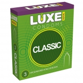 Гладкие презервативы LUXE Royal Classic - 3 шт. - Luxe - купить с доставкой во Владикавказе