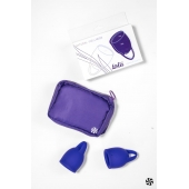 Набор из 2 синих менструальных чаш Iris - Lola Games - купить с доставкой во Владикавказе