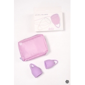 Набор из 2 сиреневых менструальных чаш Orchid - Lola Games - купить с доставкой во Владикавказе