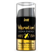 Жидкий интимный гель с эффектом вибрации Vibration! Vodka Energy - 15 мл. - INTT - купить с доставкой во Владикавказе