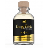 Массажный гель с согревающим эффектом Energy Drink - 30 мл. - INTT - купить с доставкой во Владикавказе