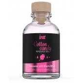 Массажный гель с согревающим эффектом Cotton Candy - 30 мл. - INTT - купить с доставкой во Владикавказе