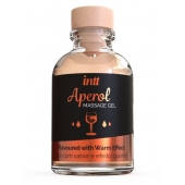Массажный гель с согревающим эффектом Aperol - 30 мл. - INTT - купить с доставкой во Владикавказе