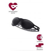 Черная плотная силиконовая маска - ToyFa - купить с доставкой во Владикавказе