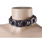 Черный кожаный ошейник  Властелин колец - Sitabella - купить с доставкой во Владикавказе