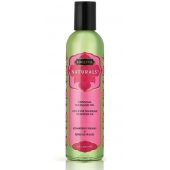 Массажное масло Naturals Strawberry Dreams с ароматом клубники - 236 мл. - Kama Sutra - купить с доставкой во Владикавказе