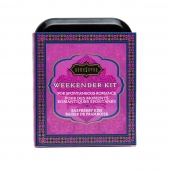 Эротический набор Weekender Kit Raspberry Kiss - Kama Sutra - купить с доставкой во Владикавказе