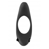 Черное эрекционное виброкольцо Lunar - Lola Games - во Владикавказе купить с доставкой