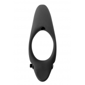 Черное эрекционное виброкольцо Stardust - Lola Games - во Владикавказе купить с доставкой