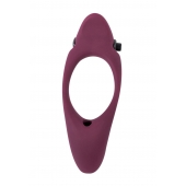 Бордовое эрекционное виброкольцо Stardust - Lola Games - во Владикавказе купить с доставкой