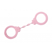 Розовые силиконовые поножи Limitation - Lola Games - купить с доставкой во Владикавказе