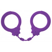 Фиолетовые силиконовые поножи Limitation - Lola Games - купить с доставкой во Владикавказе