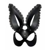 Маска зайки с кружевом на ушках - БДСМ Арсенал - купить с доставкой во Владикавказе