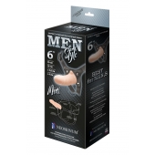 Пустотелый фаллопротез MEN STYLE - 17,5 см. - LOVETOY (А-Полимер) - купить с доставкой во Владикавказе