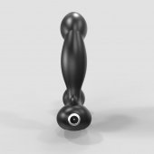 Черный вибромассажер простаты и промежности Prostate Pro с пультом ДУ - Bathmate - во Владикавказе купить с доставкой