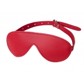 Красная маска Anonymo из искусственной кожи - ToyFa - купить с доставкой во Владикавказе