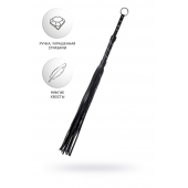 Черный флоггер Anonymo - 64 см. - ToyFa - купить с доставкой во Владикавказе