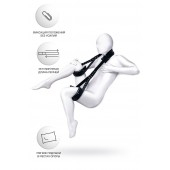 Черные кожаные стропы для фиксации Anonymo - ToyFa - купить с доставкой во Владикавказе