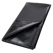 Черная простыня для секса из ПВХ - 220 х 200 см. - ToyFa - купить с доставкой во Владикавказе
