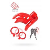 Красный мужской пояс верности из пластика - ToyFa - купить с доставкой во Владикавказе