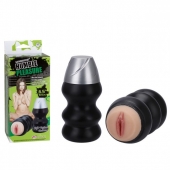 Мастурбатор-вагина в пластиковой колбе HUMBLE PLEASURE - NMC - во Владикавказе купить с доставкой