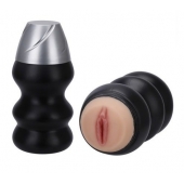 Мастурбатор-вагина в пластиковой колбе HUMBLE PLEASURE - NMC - во Владикавказе купить с доставкой