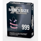 Стимулирующая насадка на пенис MEN SIZE 999 - Sitabella - во Владикавказе купить с доставкой