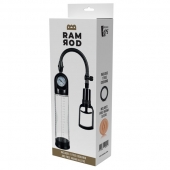Прозрачная вакуумная помпа с манометром Deluxe Penis Pump - Dream Toys - во Владикавказе купить с доставкой