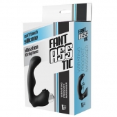 Черный вибромассажер простаты FantASStic Vibrating Prostate Massager - 11,3 см. - Dream Toys - во Владикавказе купить с доставкой