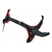 Пояс унисекс UNISEX Style с 2 насадками - LOVETOY (А-Полимер) - купить с доставкой во Владикавказе