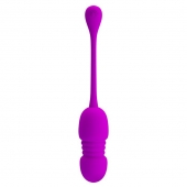 Лиловые вагинальные шарики с возвратно-поступательными движениями Callie - Baile