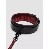 Стильный ошейник с поводком Reversible Faux Leather Collar and Lead - Fifty Shades of Grey - купить с доставкой во Владикавказе