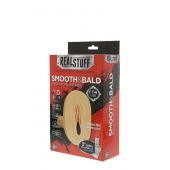 Мастурбатор-вагина с вибрацией и выносным пультом управления REALSTUFF SMOOTH   BALD - Dream Toys - во Владикавказе купить с доставкой